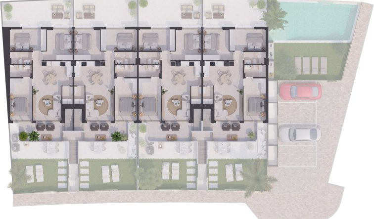 Obra nueva - Bungalow - San Pedro del Pinatar - Los Cuarteros