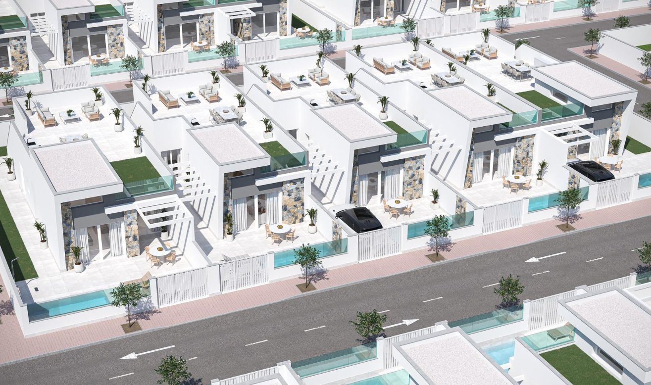 Obra nueva - Villa - Los Alcazares - Serena Golf