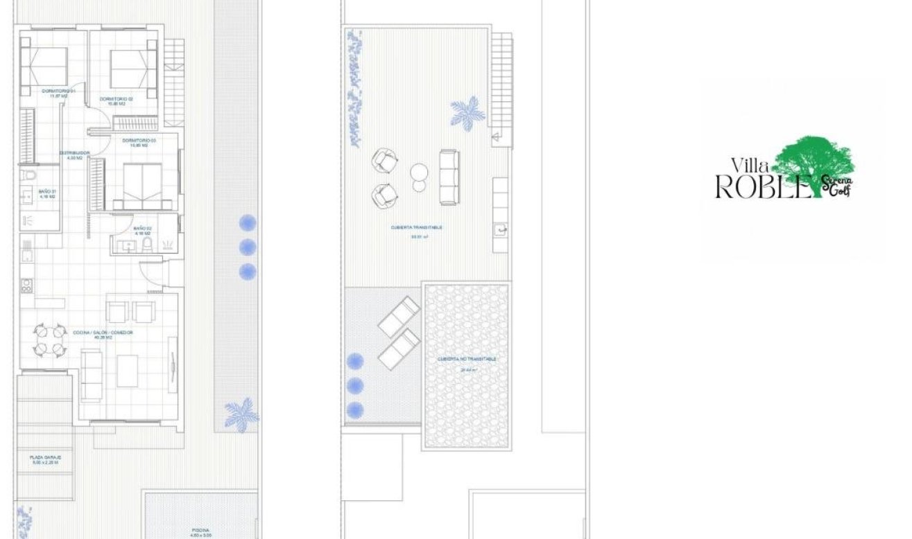 Obra nueva - Villa - Los Alcazares - Serena Golf