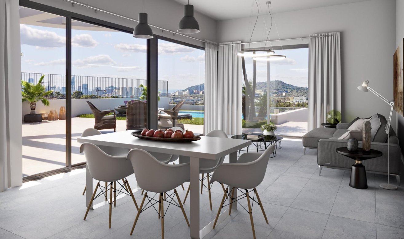 Obra nueva - Villa - Finestrat - Campana Garden