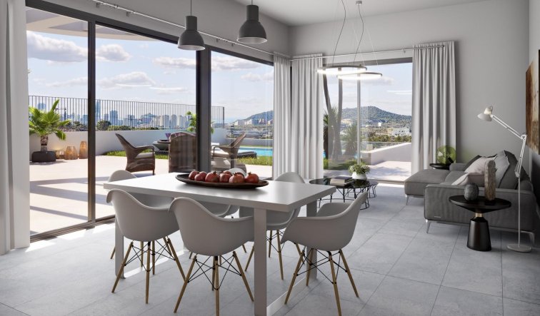 Obra nueva - Villa - Finestrat - Campana Garden