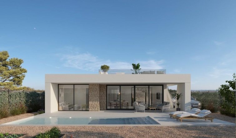 Obra nueva - Villa - Fuente Álamo - Hacienda del Alamo