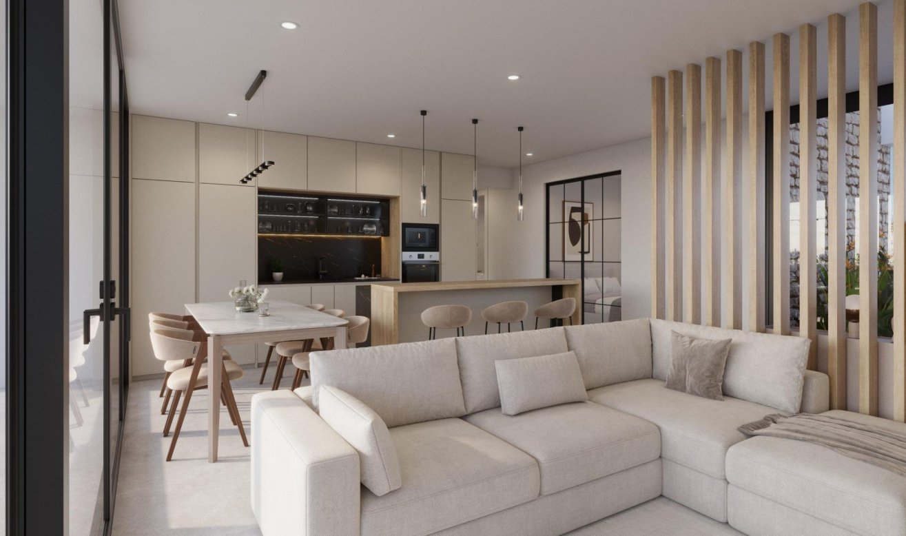 Obra nueva - Villa - Fuente Álamo - Hacienda del Alamo