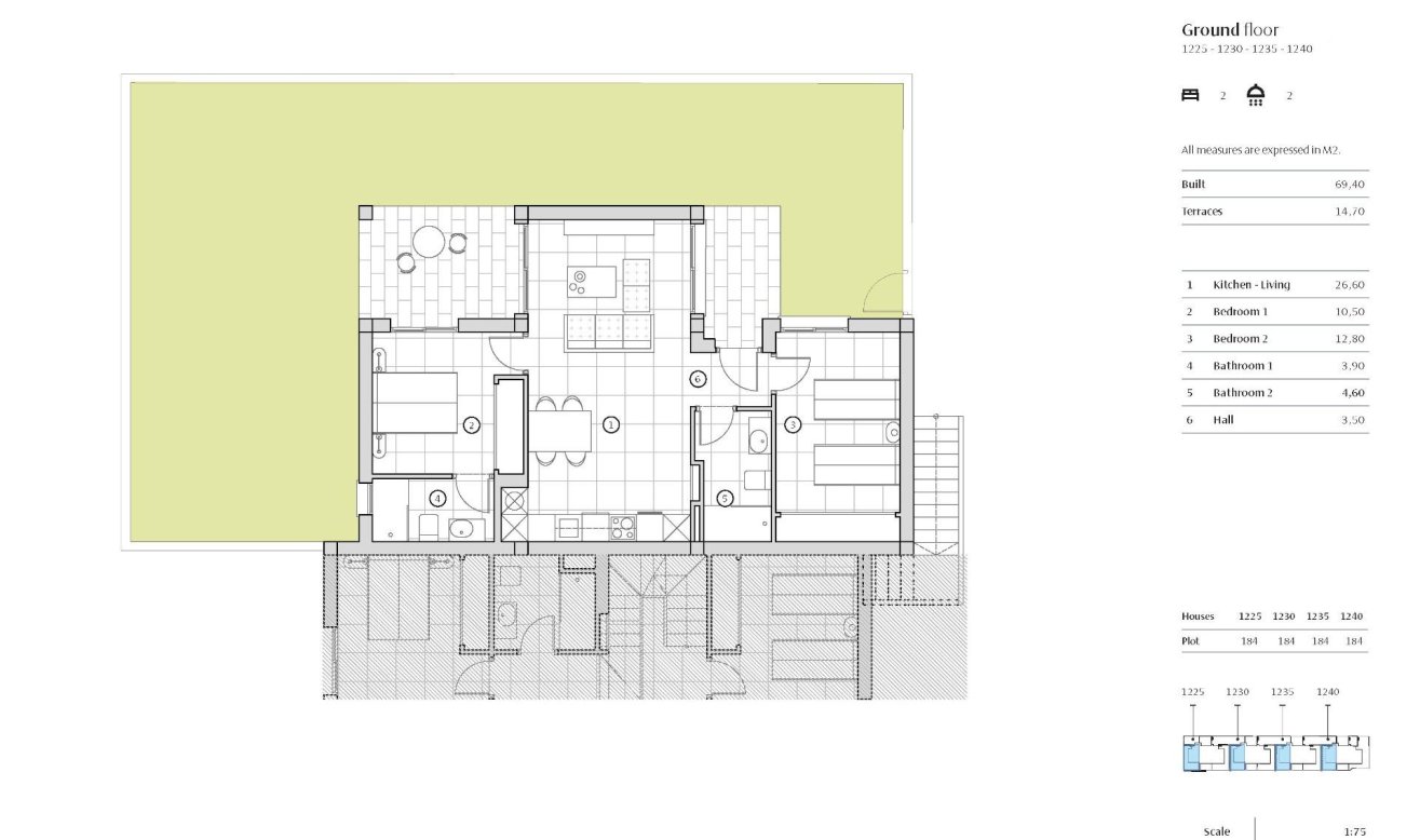 Obra nueva - Bungalow - Algorfa - La Finca Golf