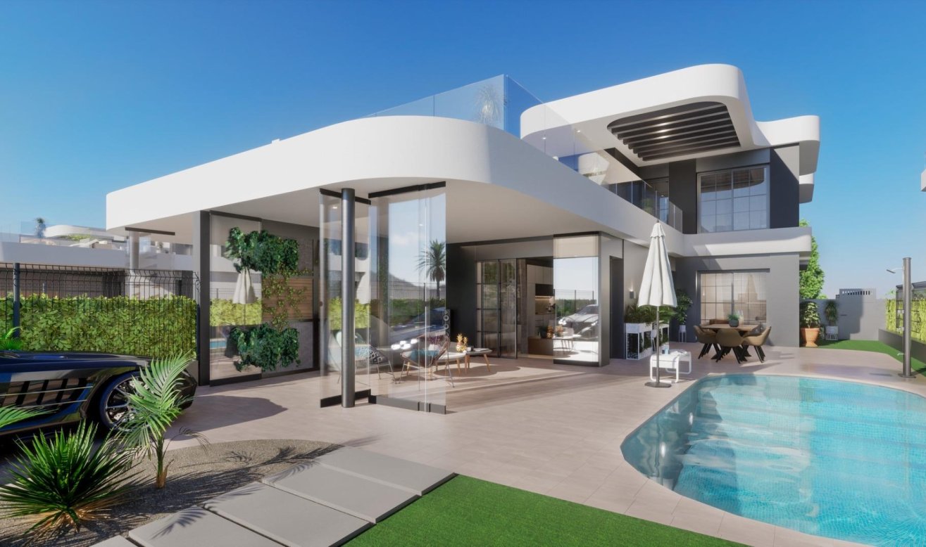 Obra nueva - Villa - Los Alcazares - Serena Golf
