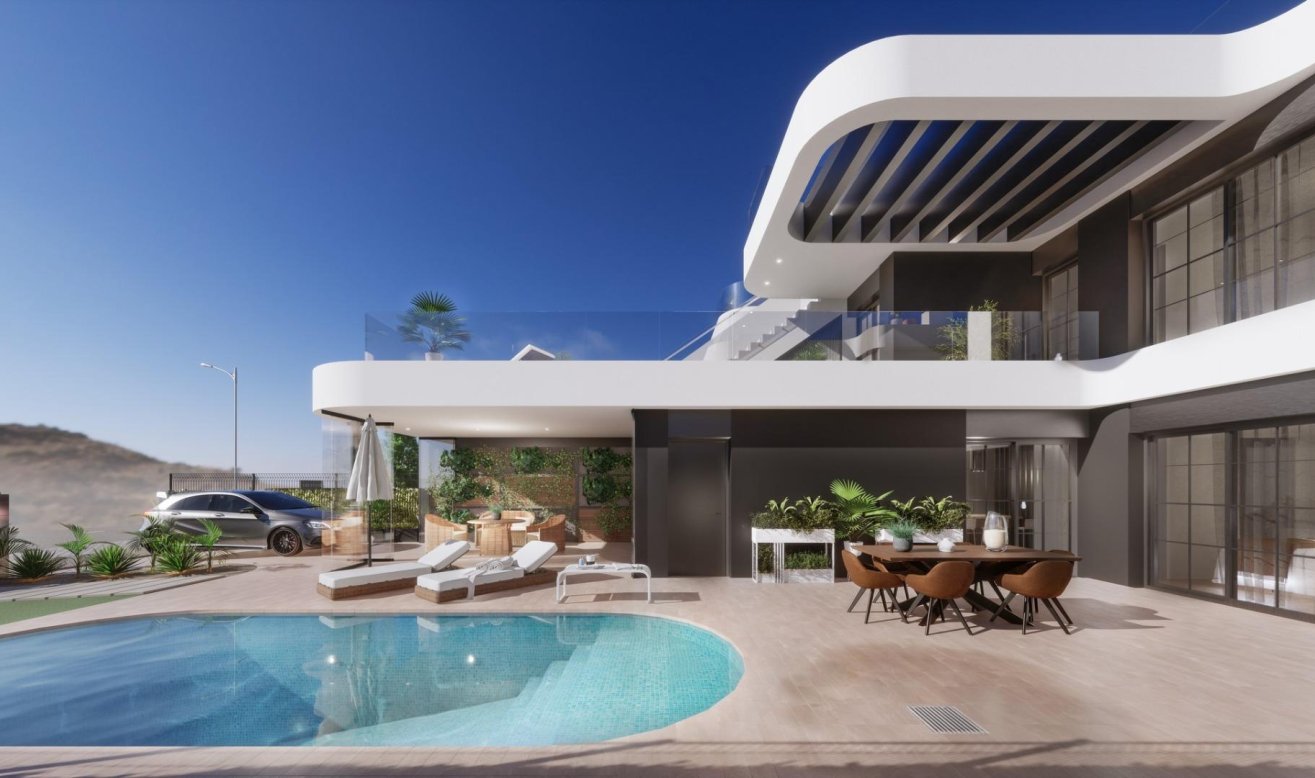 Obra nueva - Villa - Los Alcazares - Serena Golf