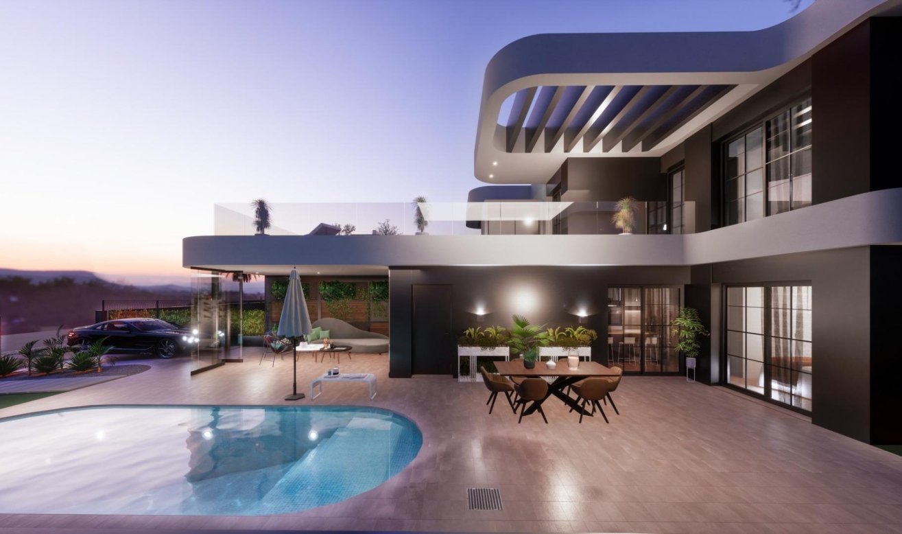 Obra nueva - Villa - Los Alcazares - Serena Golf