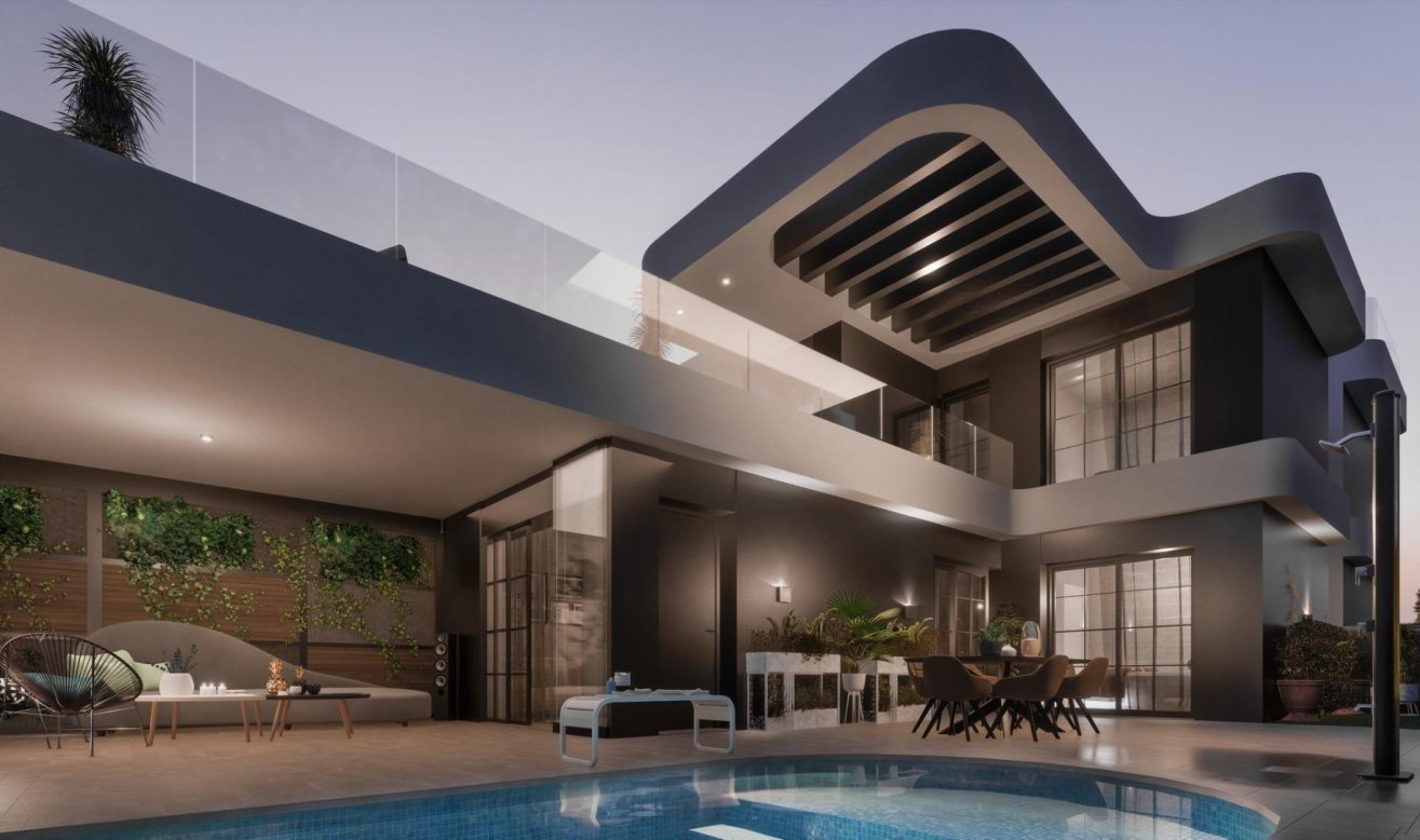 Obra nueva - Villa - Los Alcazares - Serena Golf