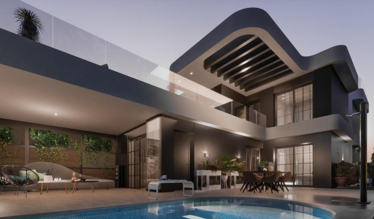 Obra nueva - Villa - Los Alcazares - Serena Golf