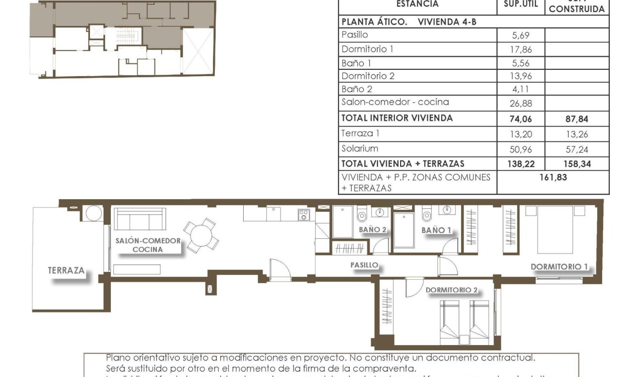 Obra nueva - Ático - Torrevieja - Playa de El Cura