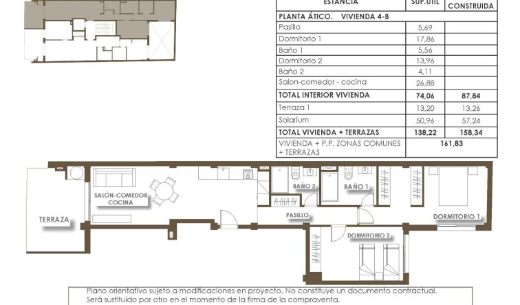 Obra nueva - Ático - Torrevieja - Playa de El Cura