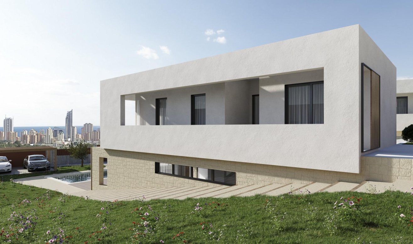 Obra nueva - Villa - Finestrat - Campana Garden