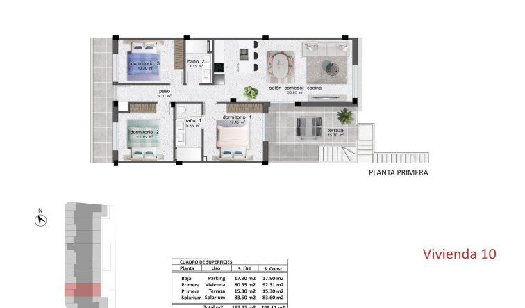Obra nueva - Bungalow - Pilar de la Horadada - pueblo