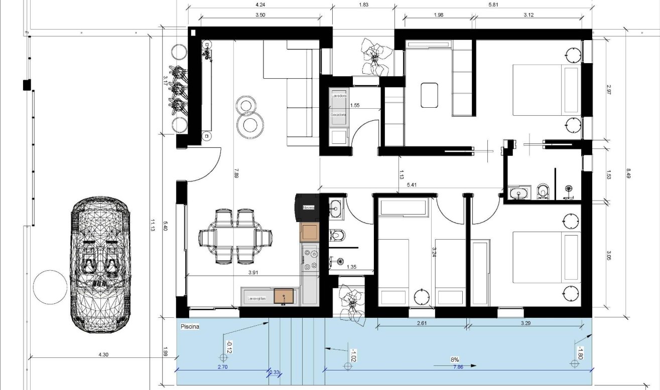 Obra nueva - Villa - Benijofar - Urb. Monteazul