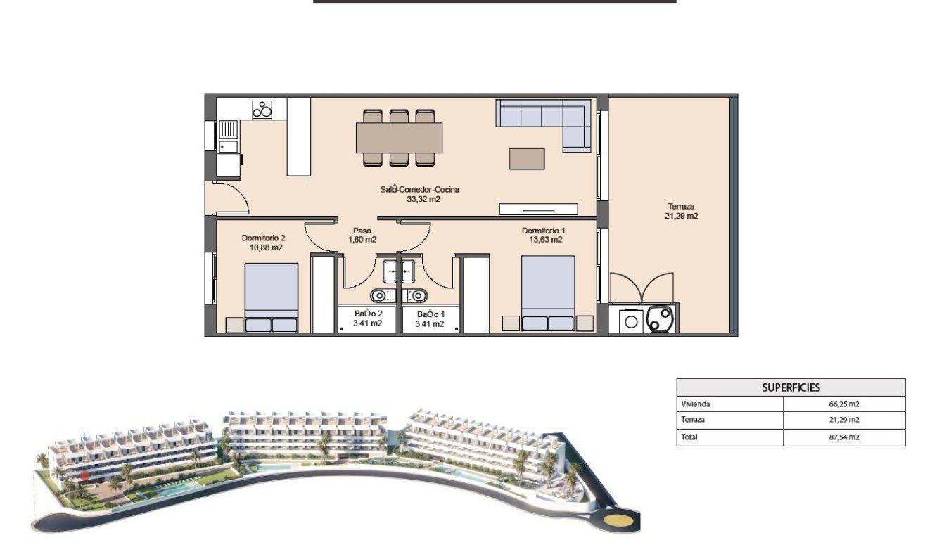 Obra nueva - Apartamento / piso - Finestrat - Balcón De Finestrat