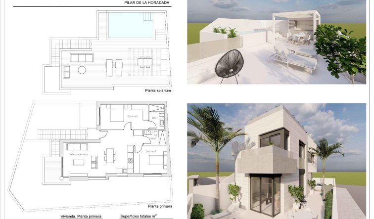 Obra nueva - Bungalow - Pilar de la Horadada - pueblo