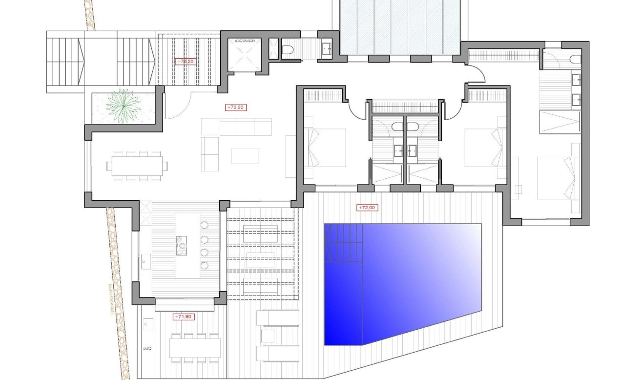 Obra nueva - Villa - Jávea Xàbia - Valle del Sol