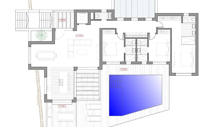 Obra nueva - Villa - Jávea Xàbia - Valle del Sol