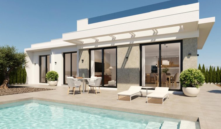 Obra nueva - Villa - Fuente Álamo - Hacienda Del Álamo Golf
