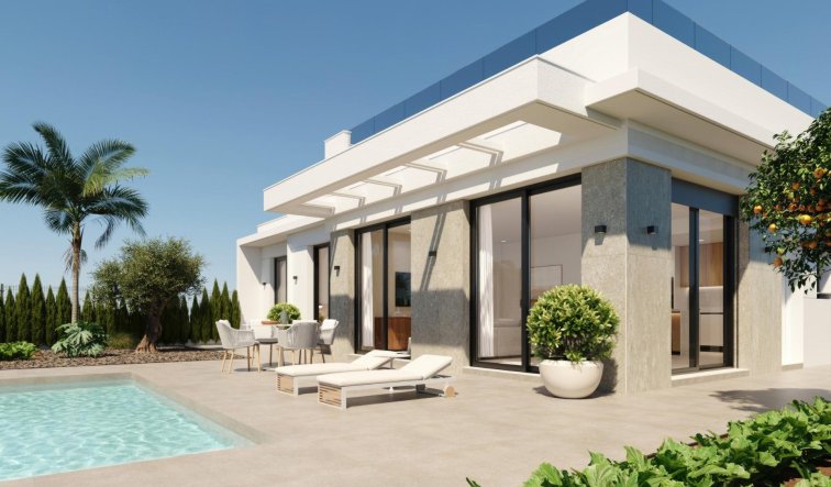 Obra nueva - Villa - Fuente Álamo - Hacienda Del Álamo Golf