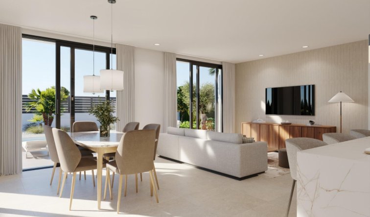 Obra nueva - Villa - Fuente Álamo - Hacienda Del Álamo Golf