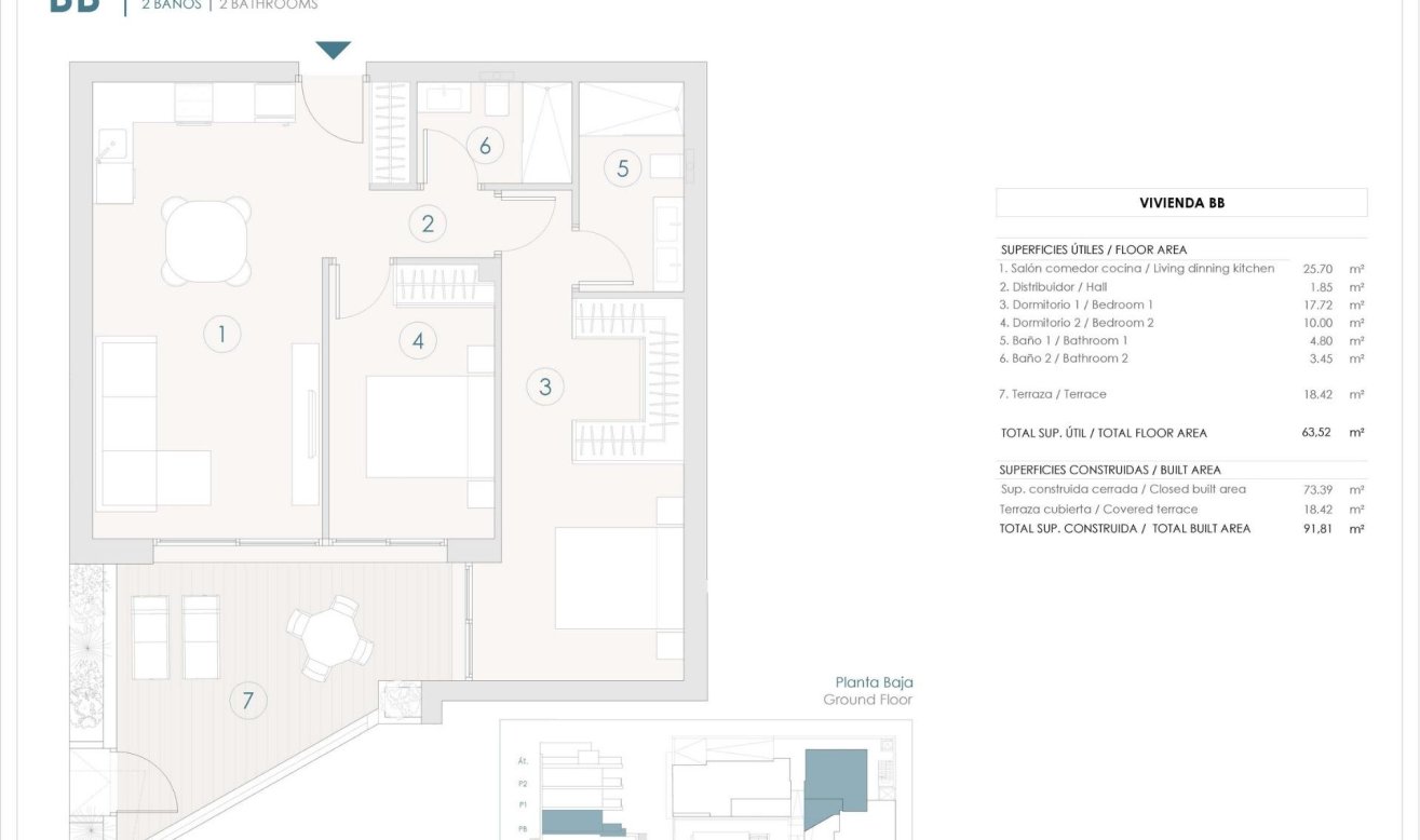 Obra nueva - Apartamento / piso - Benijofar - Pueblo