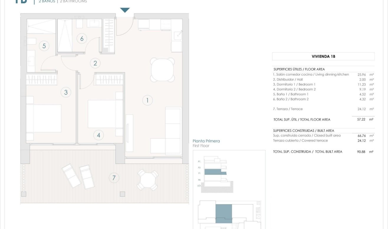 Obra nueva - Apartamento / piso - Benijofar - Pueblo