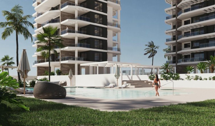 Obra nueva - Apartamento / piso - Calpe - Playa Arenal