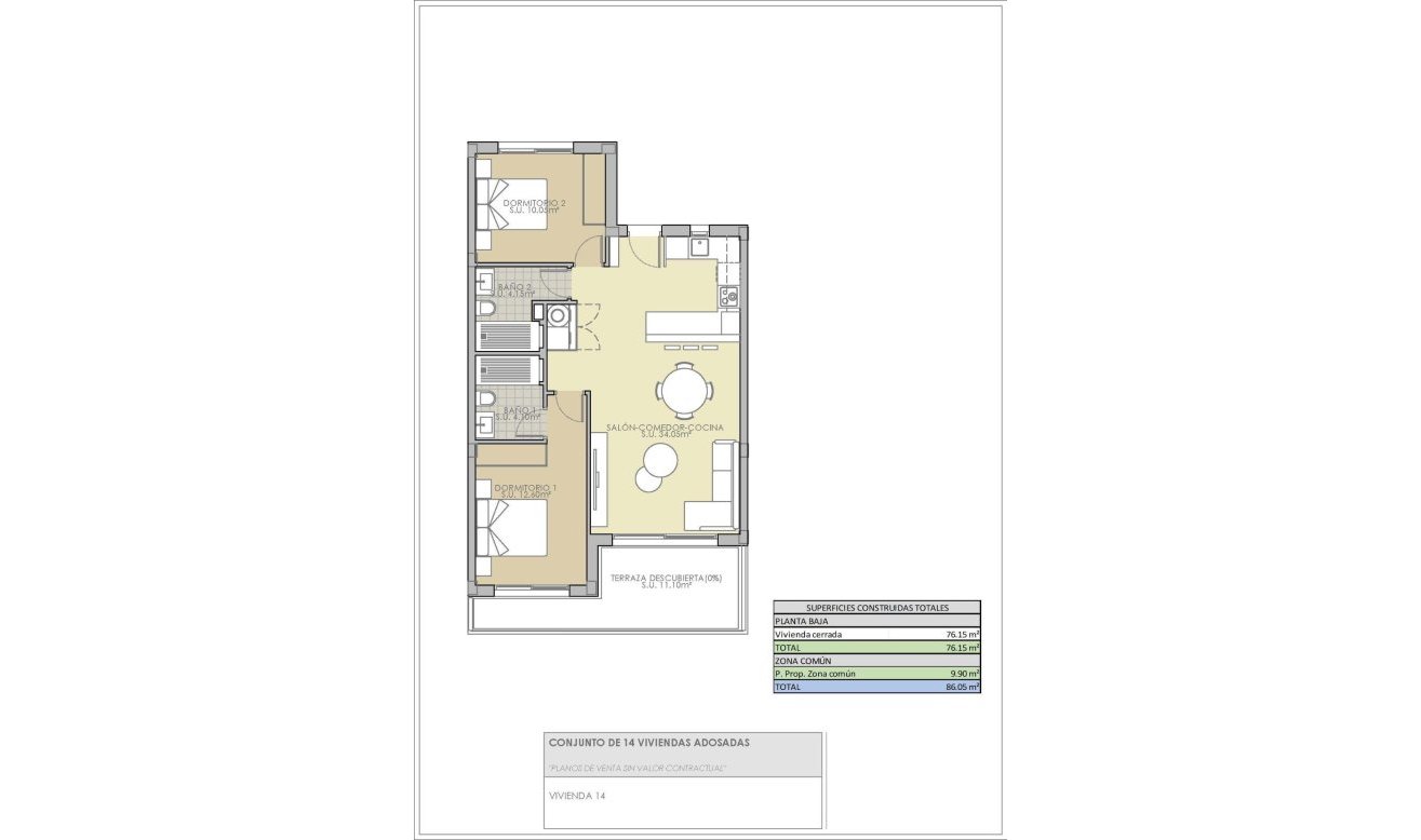 Obra nueva - Bungalow - Rojales - Pueblo
