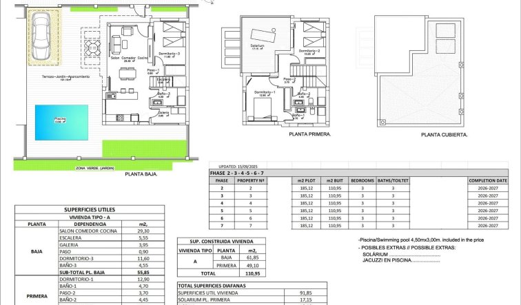 Obra nueva - Villa - Los Montesinos - La Herrada