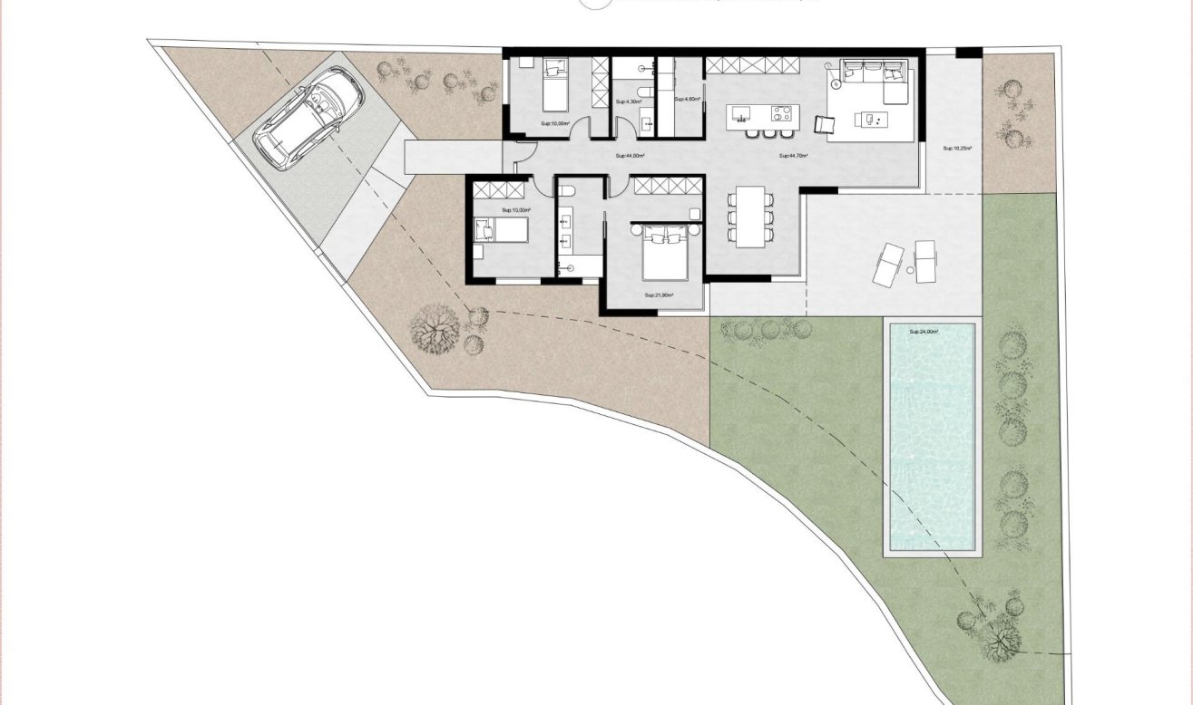 Obra nueva - Villa - Molina De Segura - Urb. La Quinta