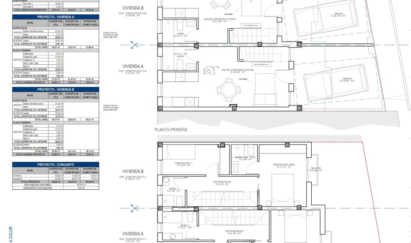 Obra nueva - Adosado - Cartagena - La Azohía