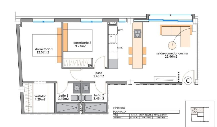 Obra nueva - Apartamento / piso - San Pedro del Pinatar - Lo Pagan
