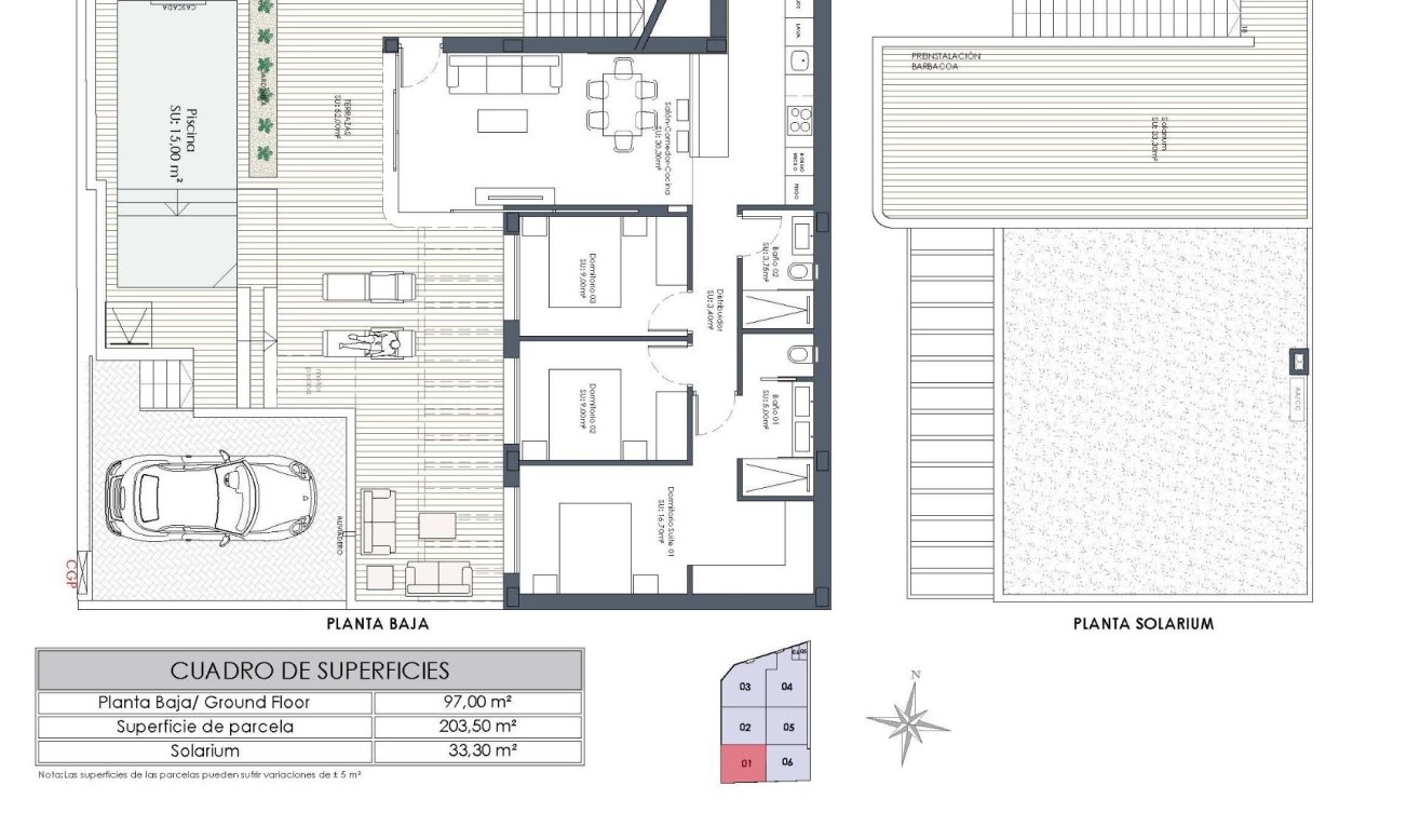 Obra nueva - Adosado - Dolores - Sector 3