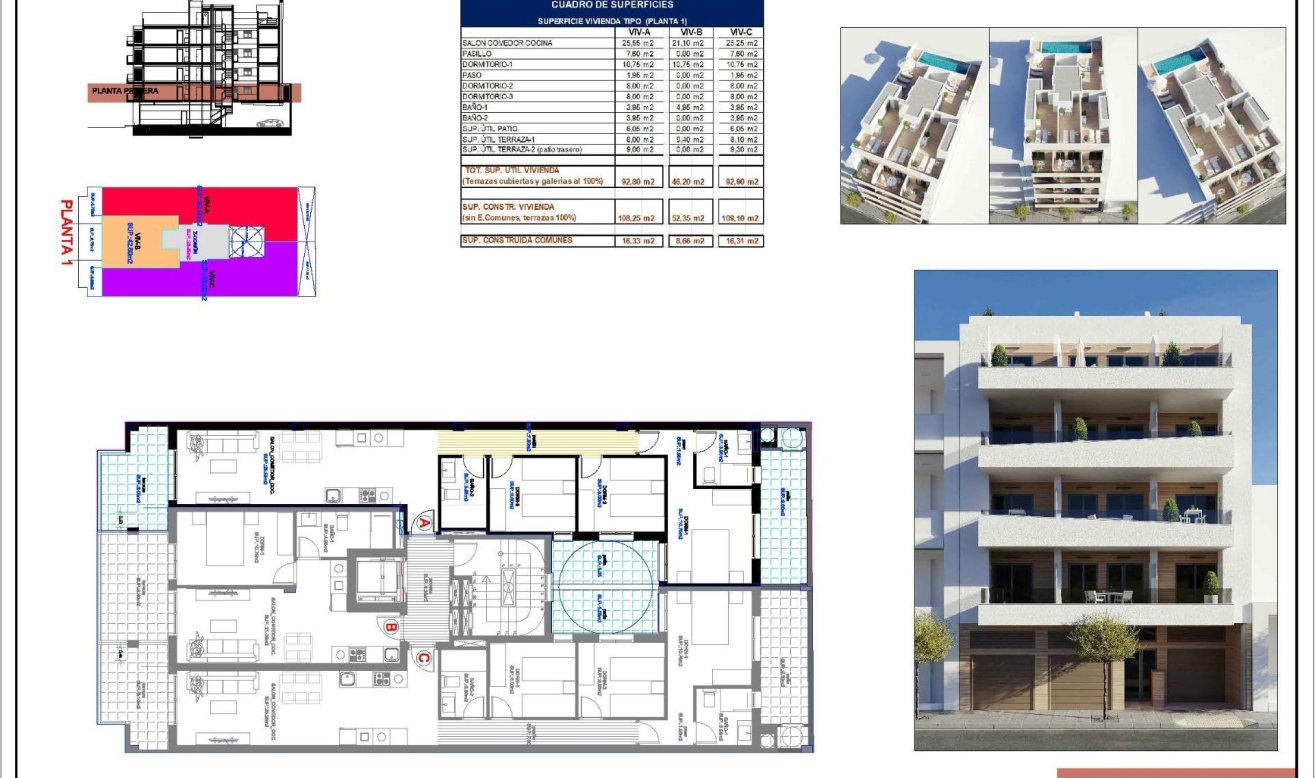 Obra nueva - Apartamento / piso - Torrevieja - Centro