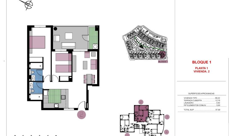 Obra nueva - Apartamento / piso - Pilar de la Horadada - Mil Palmeras