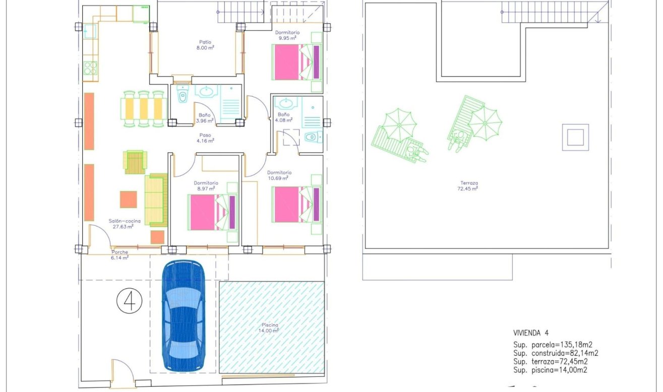 Obra nueva - Adosado - Avileses