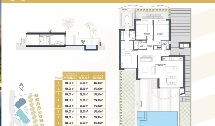 Obra nueva - Villa - Los Alcazares - Serena Golf