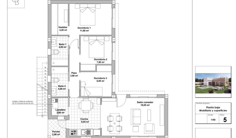 Obra nueva - Villa - Mazarron - Country Club