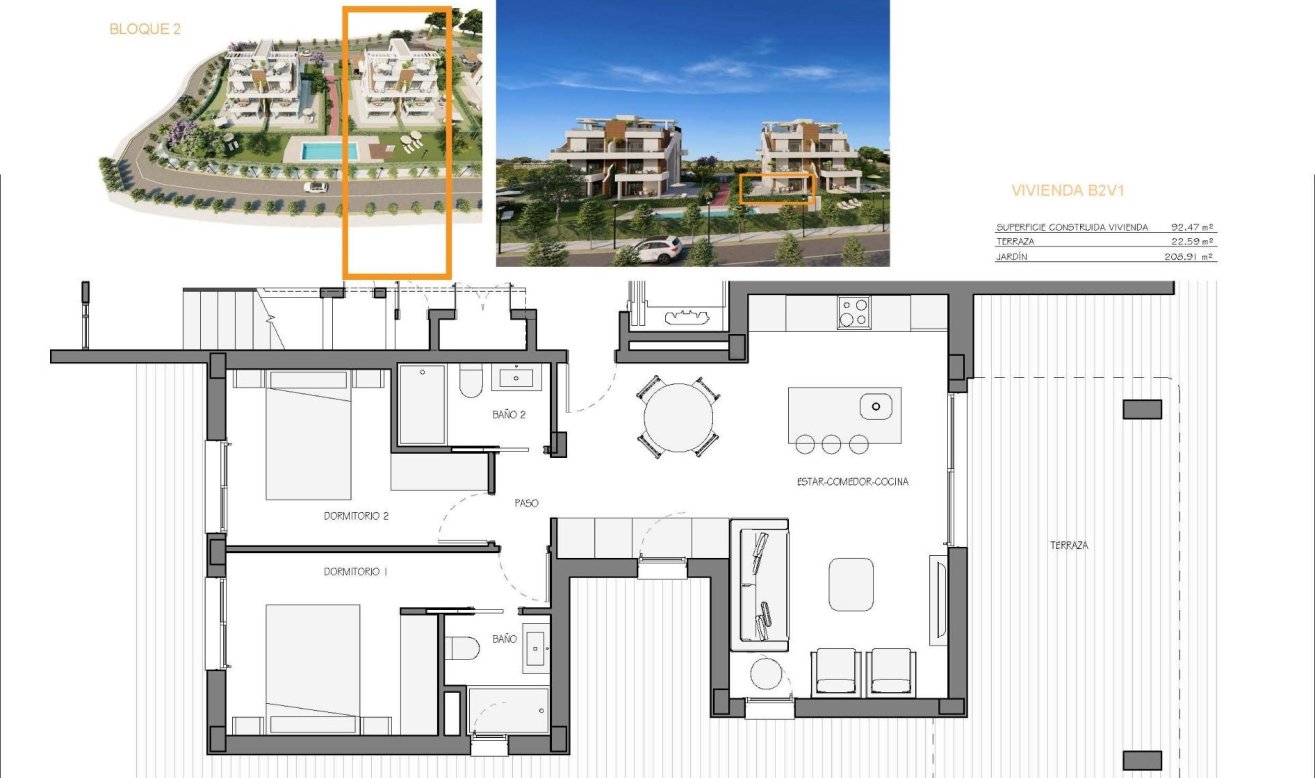 Obra nueva - Apartamento / piso - Fuente Álamo - Hacienda del Alamo