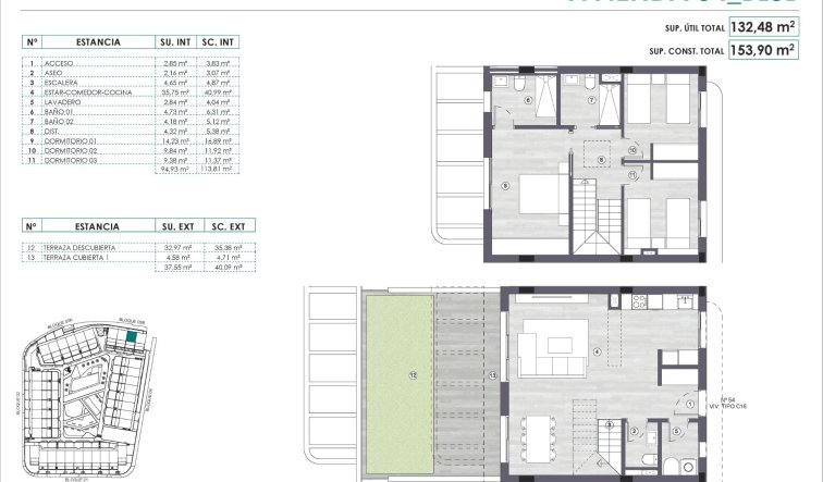 Obra nueva - Ático - Monforte del Cid - Alenda Golf