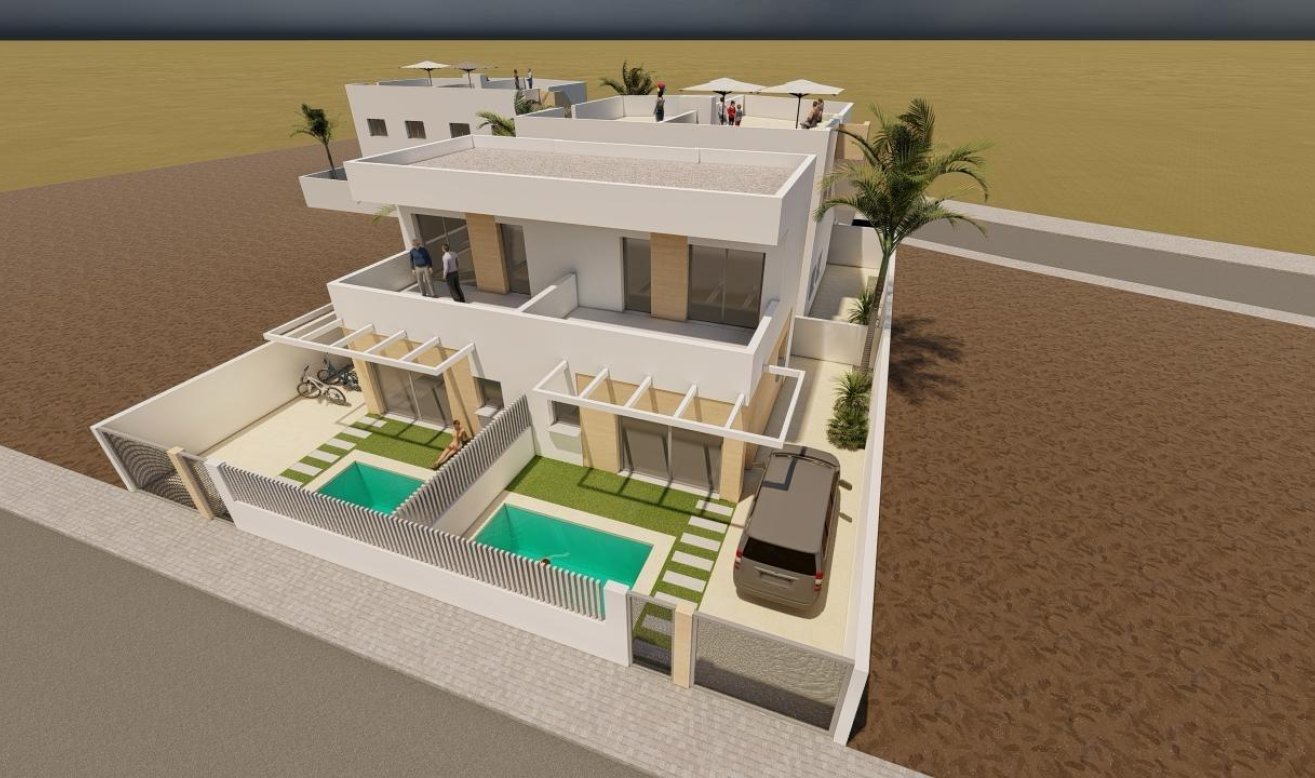 Obra nueva - Villa - Puerto de Mazarron - Mar De Plata