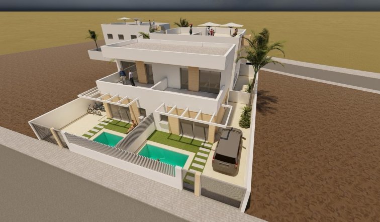 Obra nueva - Villa - Puerto de Mazarron - Mar De Plata