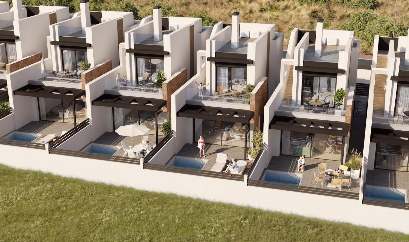 Obra nueva - Villa - Torrevieja - Aguas Nuevas