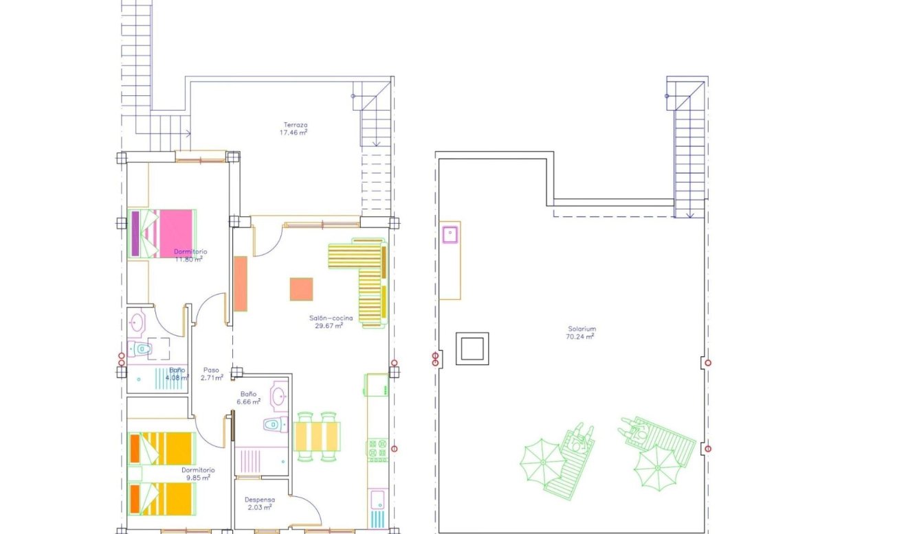 Obra nueva - Bungalow - San Javier - pueblo