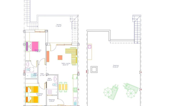 Obra nueva - Bungalow - San Javier - pueblo