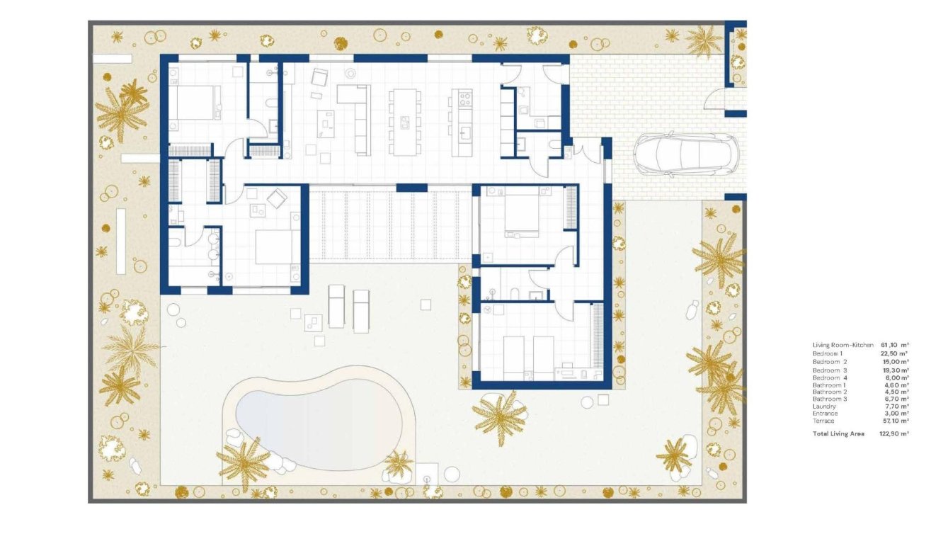 Obra nueva - Villa - Banos y Mendigo - Altaona Golf