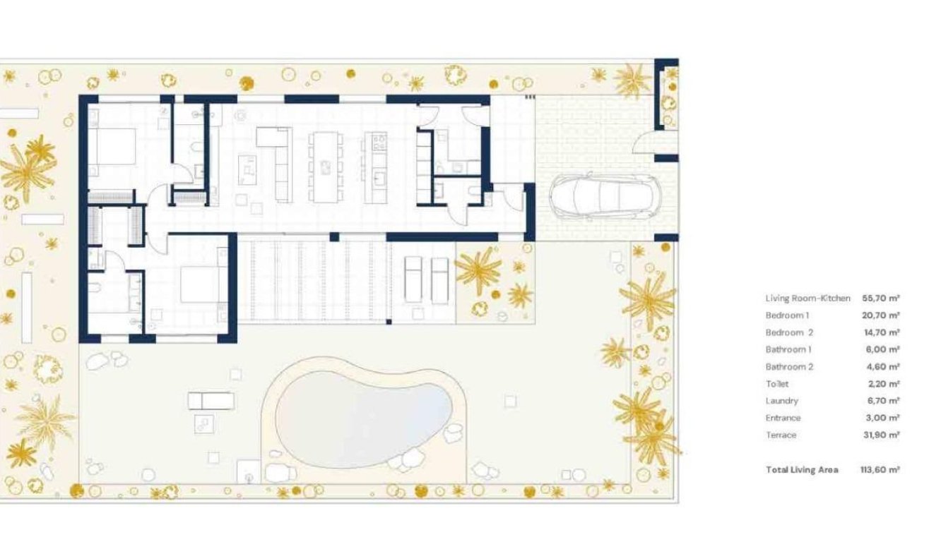 Obra nueva - Villa - Banos y Mendigo - Altaona Golf