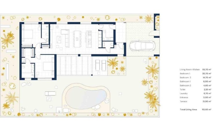 Obra nueva - Villa - Banos y Mendigo - Altaona Golf
