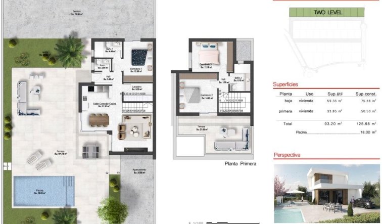 Obra nueva - Villa - Banos y Mendigo - Altaona Golf